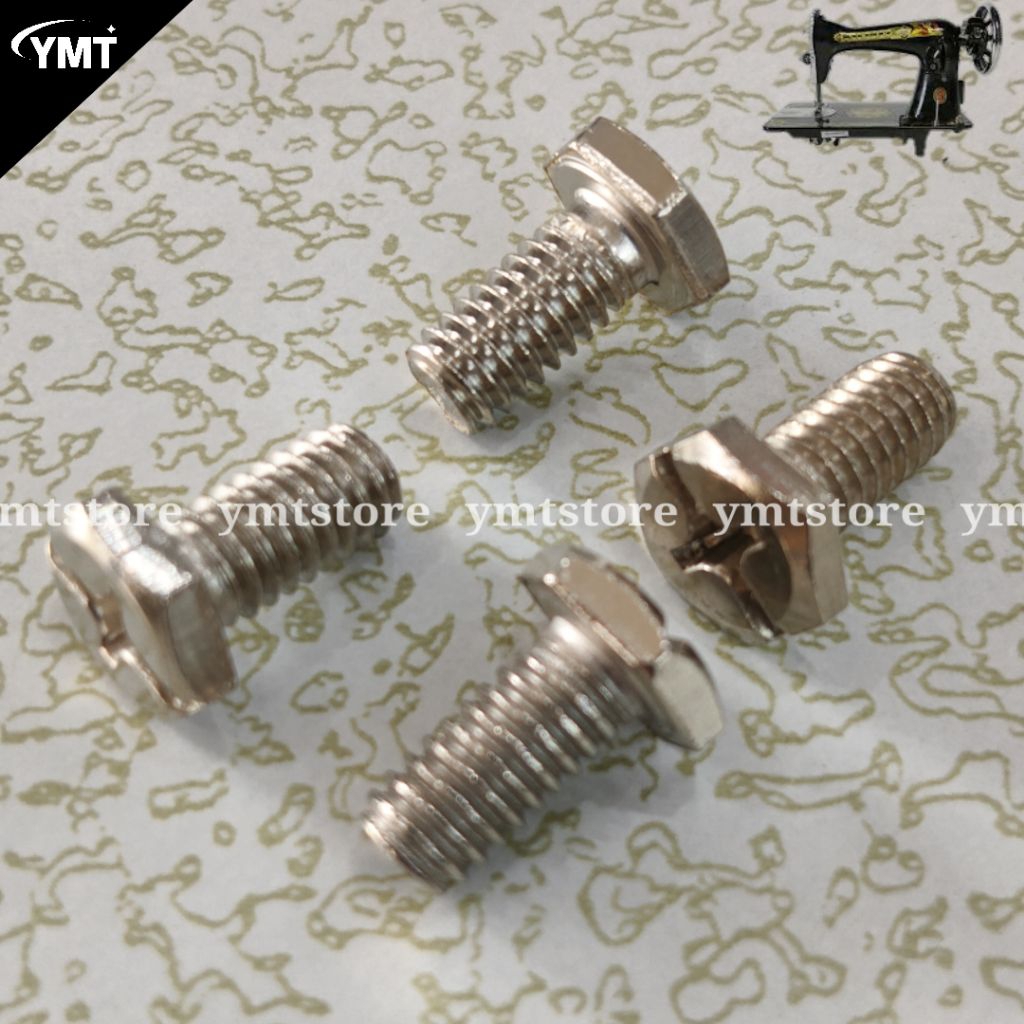 MESIN Dynamo Bolts / Dynamo Nuts สําหรับจักรเย็บผ้าสีดําคลาสสิก