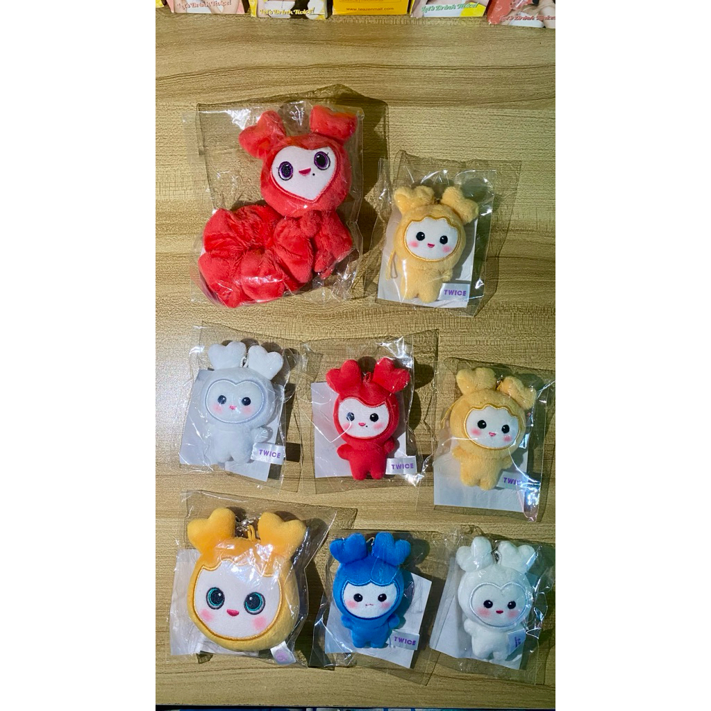 อย่างเป็นทางการสองครั้งน่ารัก scrunchies micro ver tzju chaeyoung jijihyo dahyun