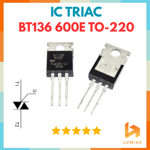 BT136-600 BT136 600V BT136 triac 4A bt 136 600e ถึง 220
