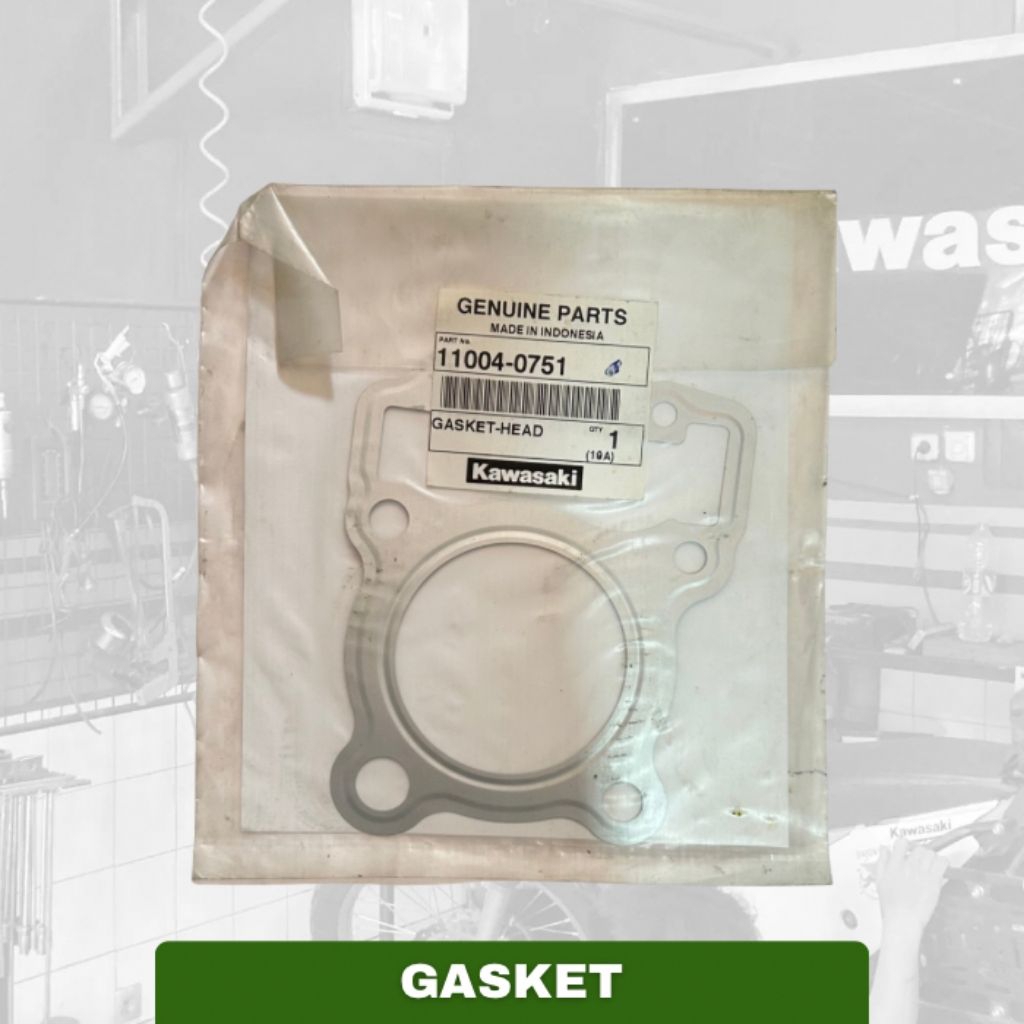 ปะเก็นหัว / ปะเก็นหัว KLX 150, D-Tracker 150 - อะไหล่ Kawasaki ดั้งเดิม (11004-015)