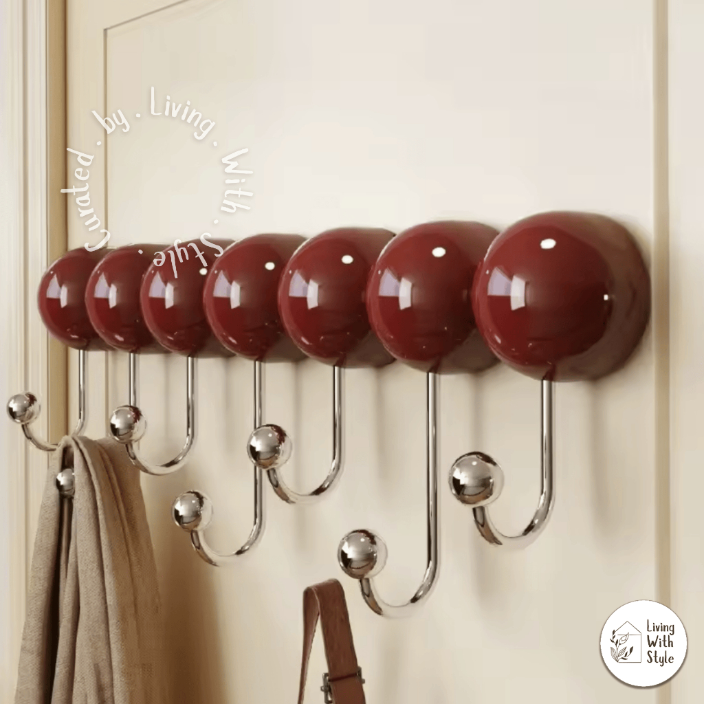 GANTUNGAN Living With Style - Bubble Modern Style Wall Hooks Clothes Hanger / Beautiful Wall Clothes