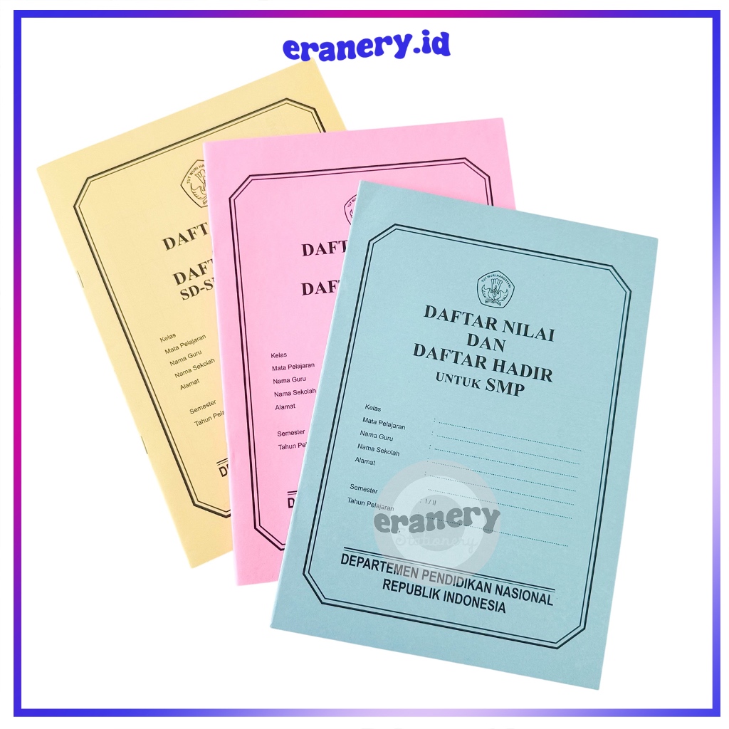 ABSENCE BOOK สําหรับองค์ประกอบ SCHOOL, MIDDLE SCHOOL, สูง SCHOOL, VOCATIONAL SCHOOL / ELEMENTARY SCH