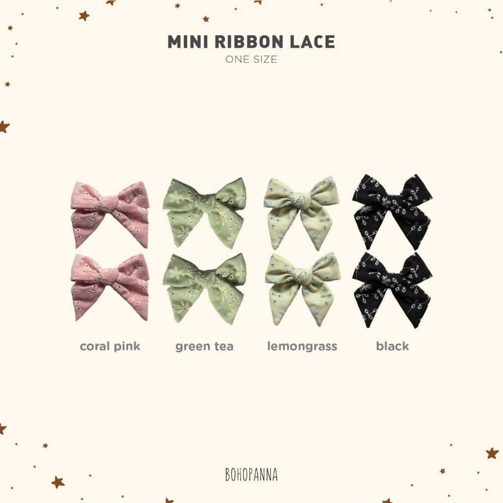 BOHOPNA - MINI RIBBON LACE - BABY RIBBON - GIRLS RIBBON