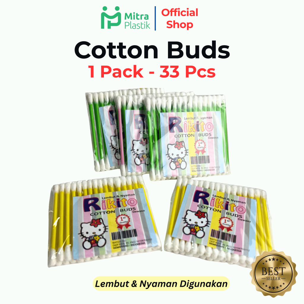 Cotton Bud Rikito Cotton Bud ราคาถูก Cotton Bud Small