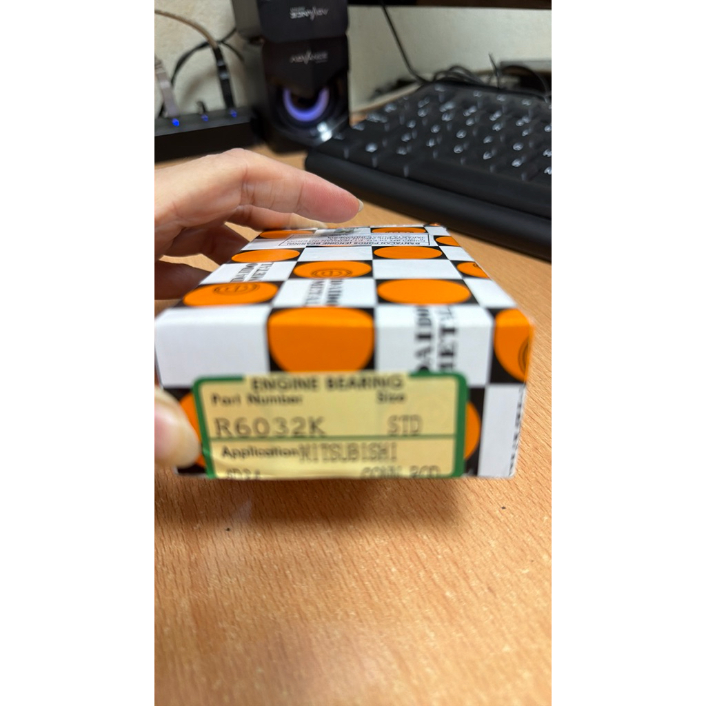 MESIN โลหะถนน PS110 PS125 FUSO EURO2 เครื่องยนต์ 4D32 4D33 4D34 R6032K STD DAIDO