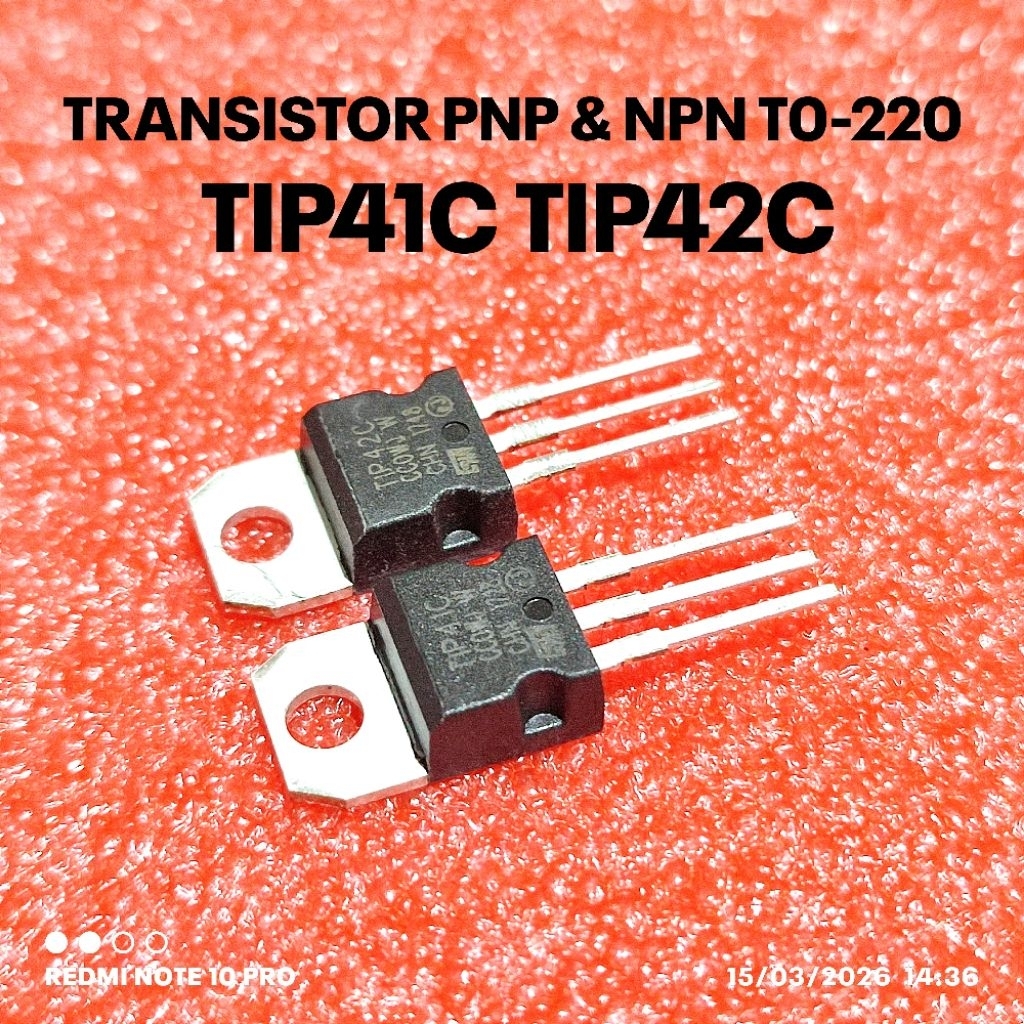 (PER 1 ชุด) ทรานซิสเตอร์ TIP41C TIP42C TIP41 C TIP42 C ST SUPER