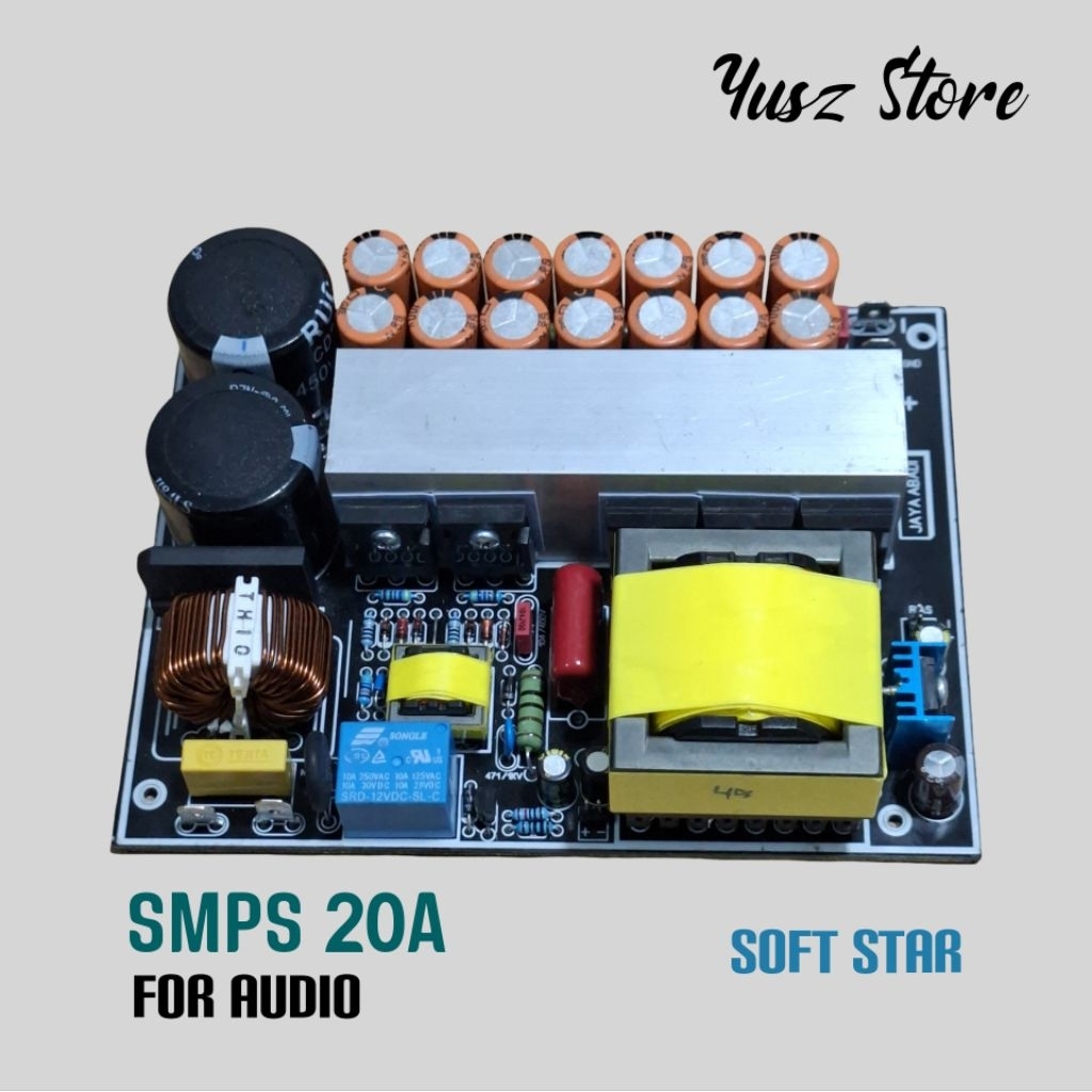 SMPS 20A CT 24V 32V 45V 65V 80V สําหรับเสียง 20 Ampere หน่วยจ่ายไฟ