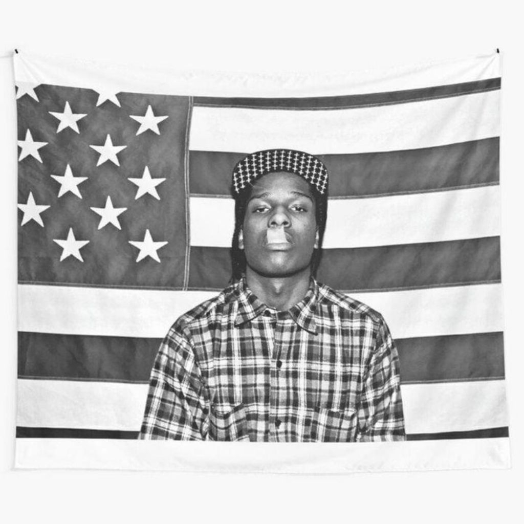 ASAP Rocky American Flag Tapestry, สินค้า ASAP Rocky