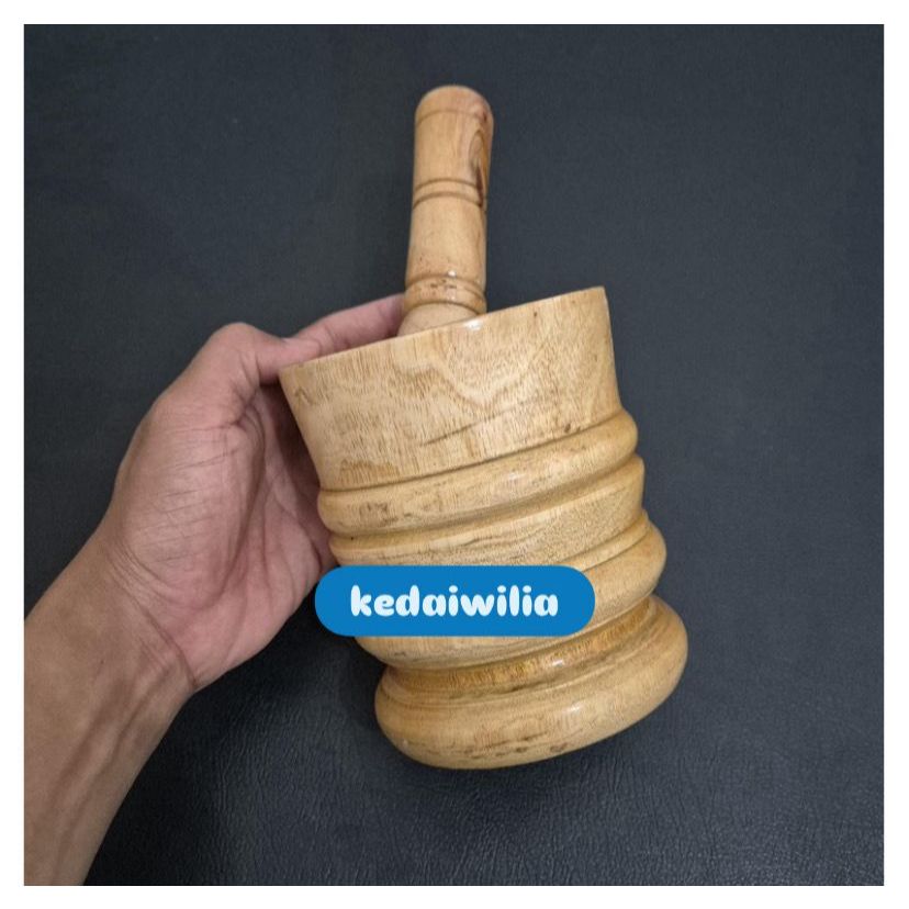 WOODEN MORTAR / TRADITIONAL WOODEN MORTAR / WOODEN MORTAR / เครื่องมือจับขนาดเล็ก