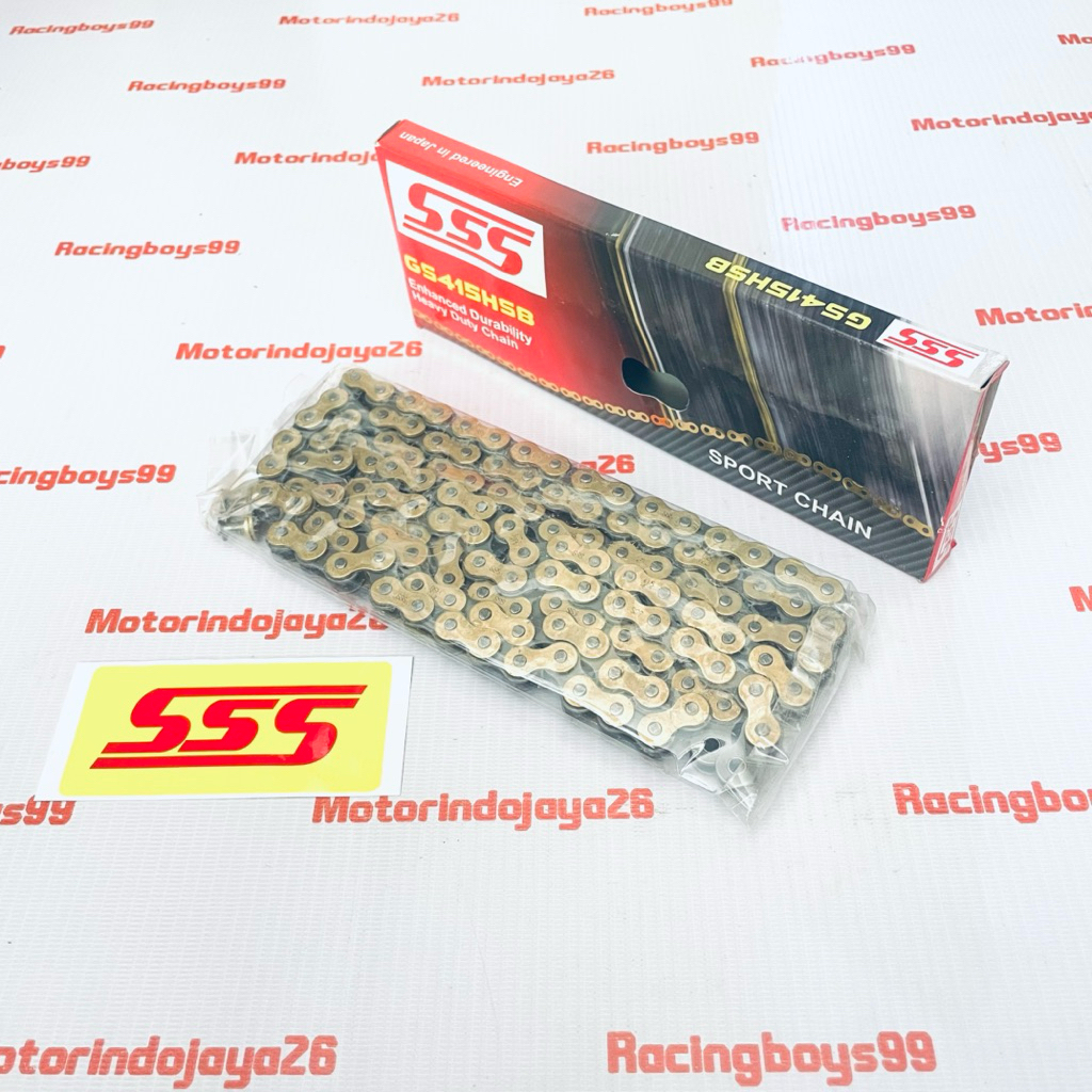 415 Thin SSS Racing GS 415 HSB โซ่ทอง