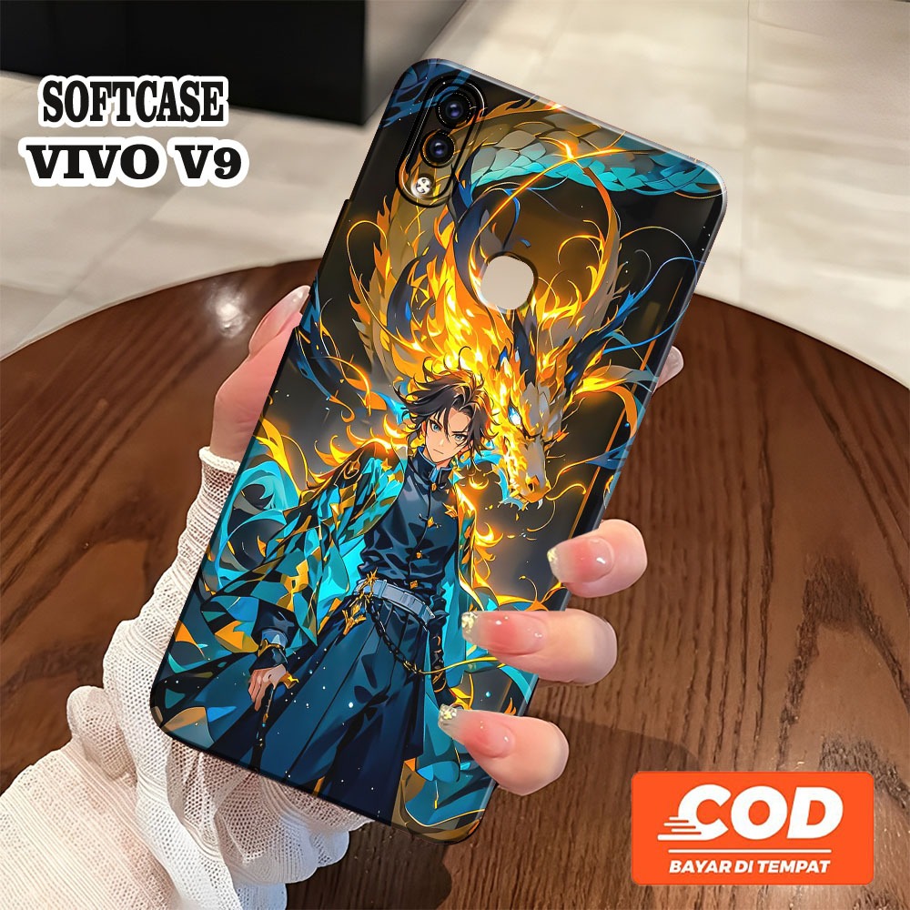 [JBCASE] ใหม่ล่าสุด VIVO V9 / VIVO V9 YOUTH SOFTCASE - Camera Protection - Aesthetic Case - macaroon