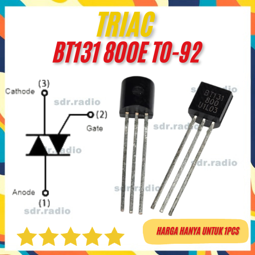 BT131 800V 1A TO-92 triac BT131-800 BT131