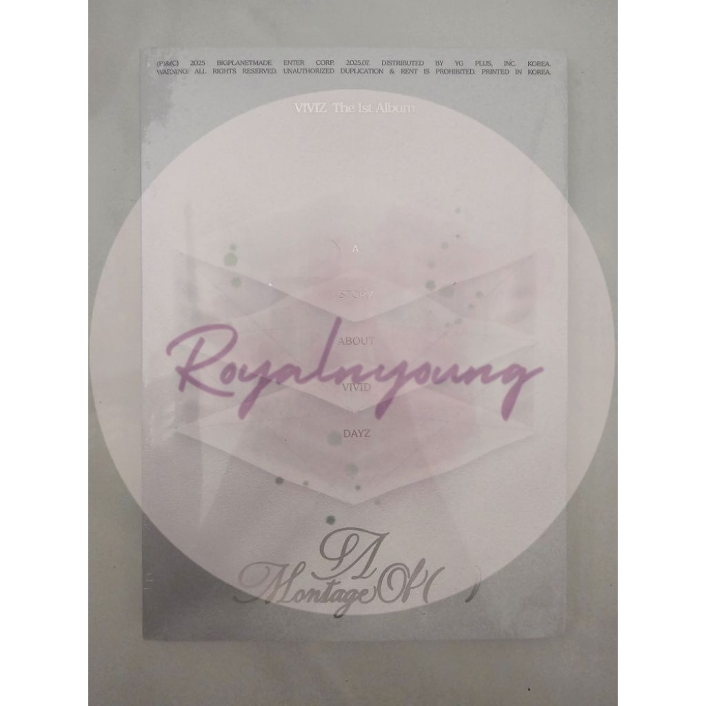 อัลบั้ม VIVIZ - A Montage of ( ) DAYZ ver.