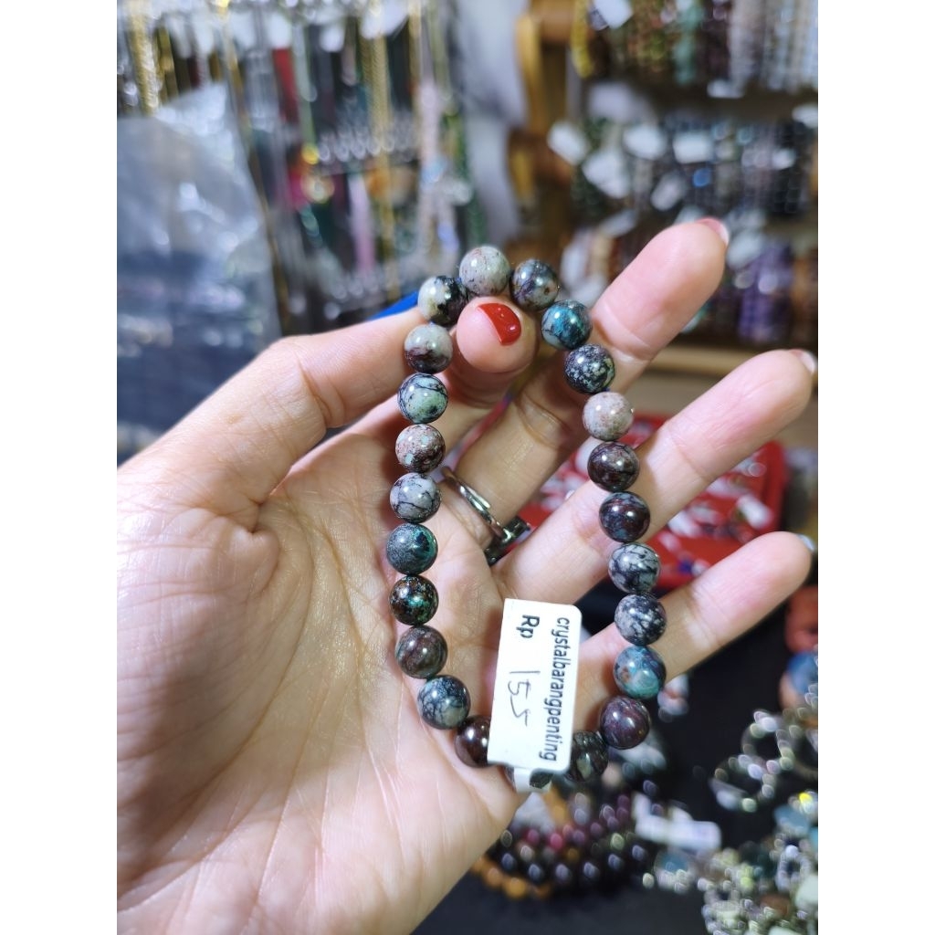 AZURITE CRYSTAL BRACELET