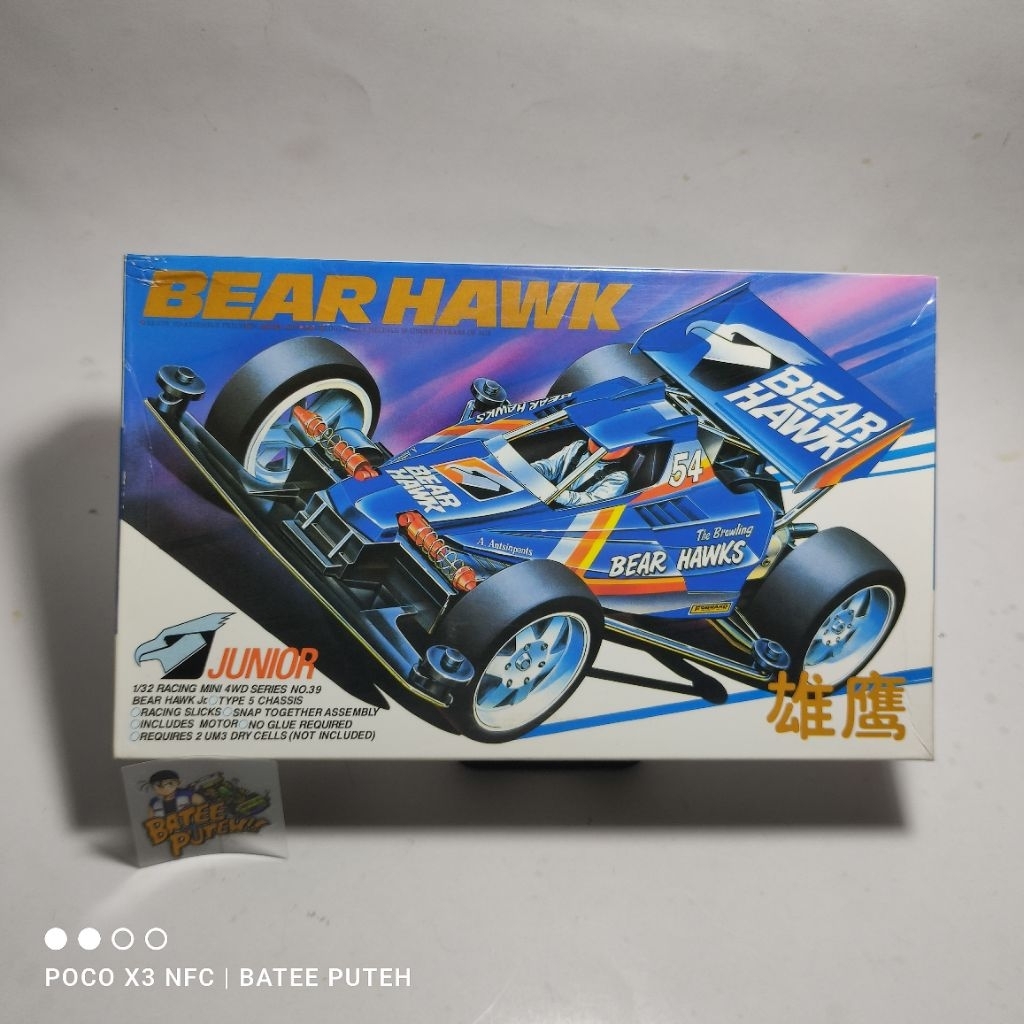 TAMIYA MINI 4WD BEAR HAWK JR RUISE