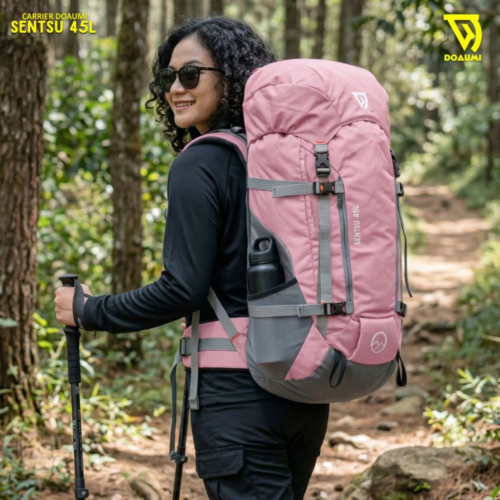 DOOUAMI SENTSU 45L และ 60L MOUNTAIN CARRIER BACKPACK PLUS RAINCOVER QUALITY, STURDY, กระเป๋าเดินป่าท