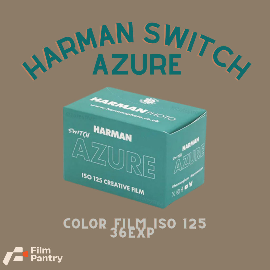 Harman Switch Azure Roll Film 35mm ISO 125 Creative Film 36exp Color Film