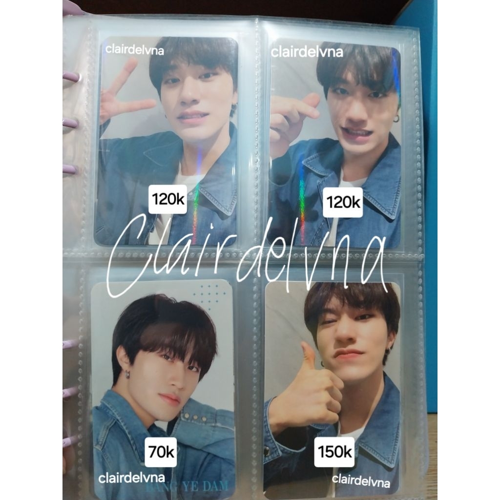 WTS photocard ผ้ายีนส์สมบัติของ Bang Yedam อย่างเป็นทางการ