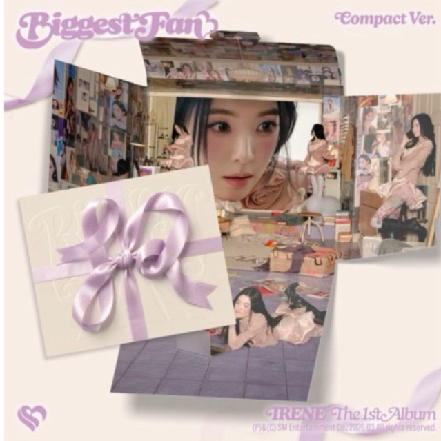 IRENE RED VELVET ALBUM - พัดลมใหญ่ ( COMPACT VER )
