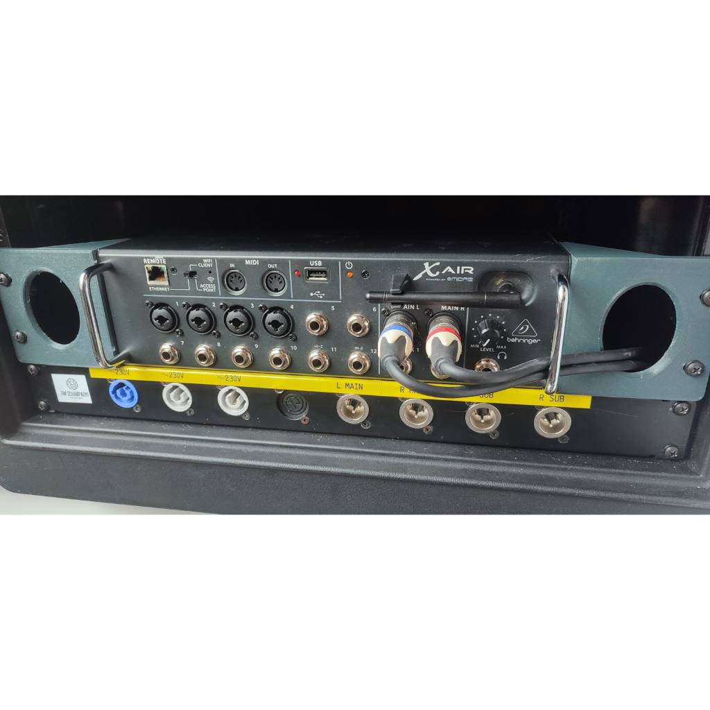 Rack Ears V2 สําหรับ XR12 Behringer X Air Midas Midas MR12 อุปกรณ์เสริม - F3D