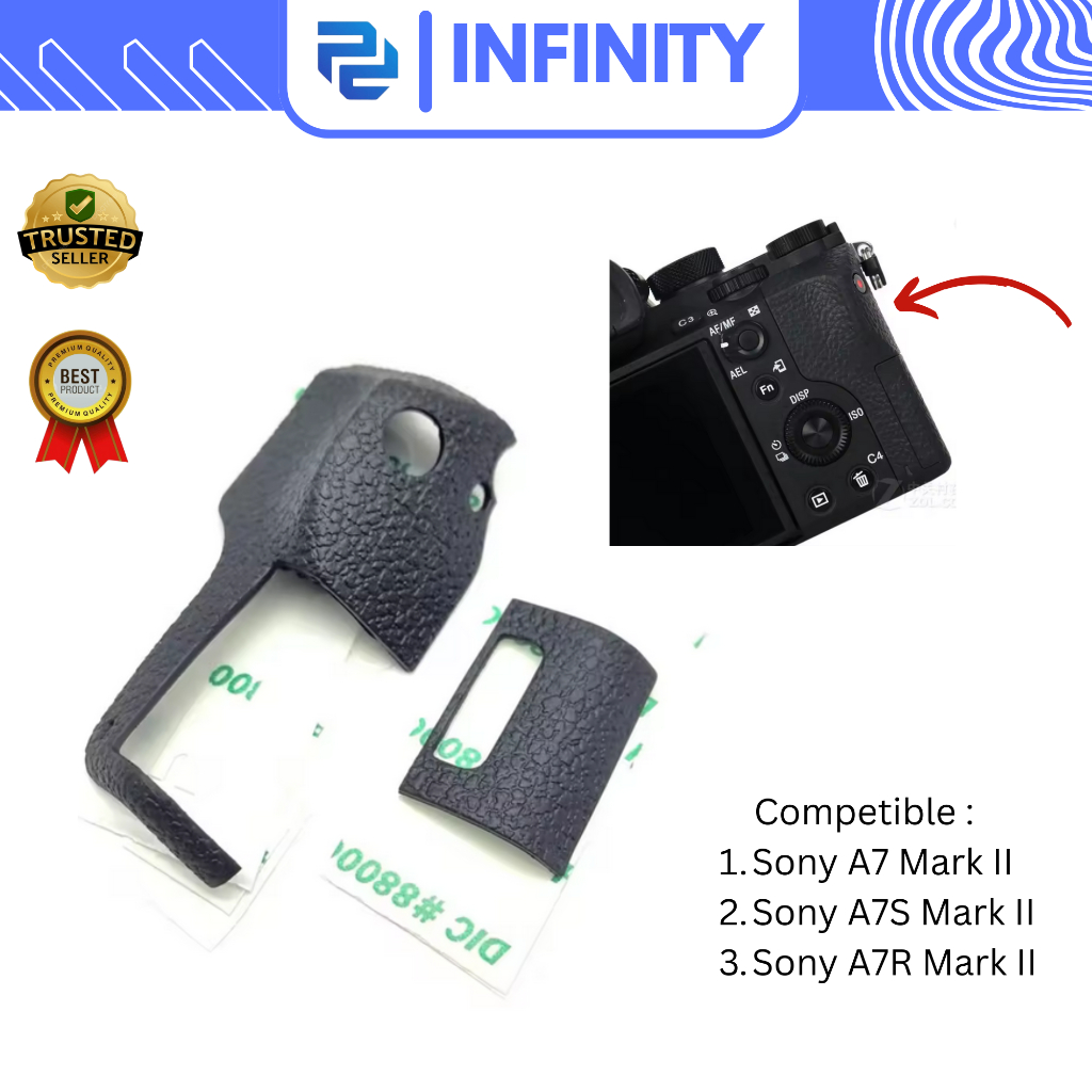 ยาง Thumb & CF SD Slot Card การ์ดหน่วยความจํา Sony A7M2 A7S2 A7R2 A7 Mark II A7S Mark II A7R Mark II