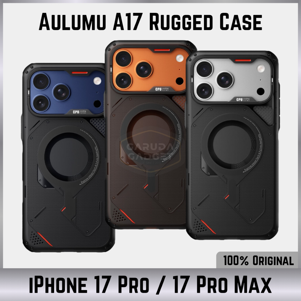 IPhone 17 Pro Max Aulumu A17 ทนทานกลางแจ้ง MagSafe ปลอกเกราะ Tough กันกระแทกคลุมทั้งหมดแหวนแม่เหล็กเ