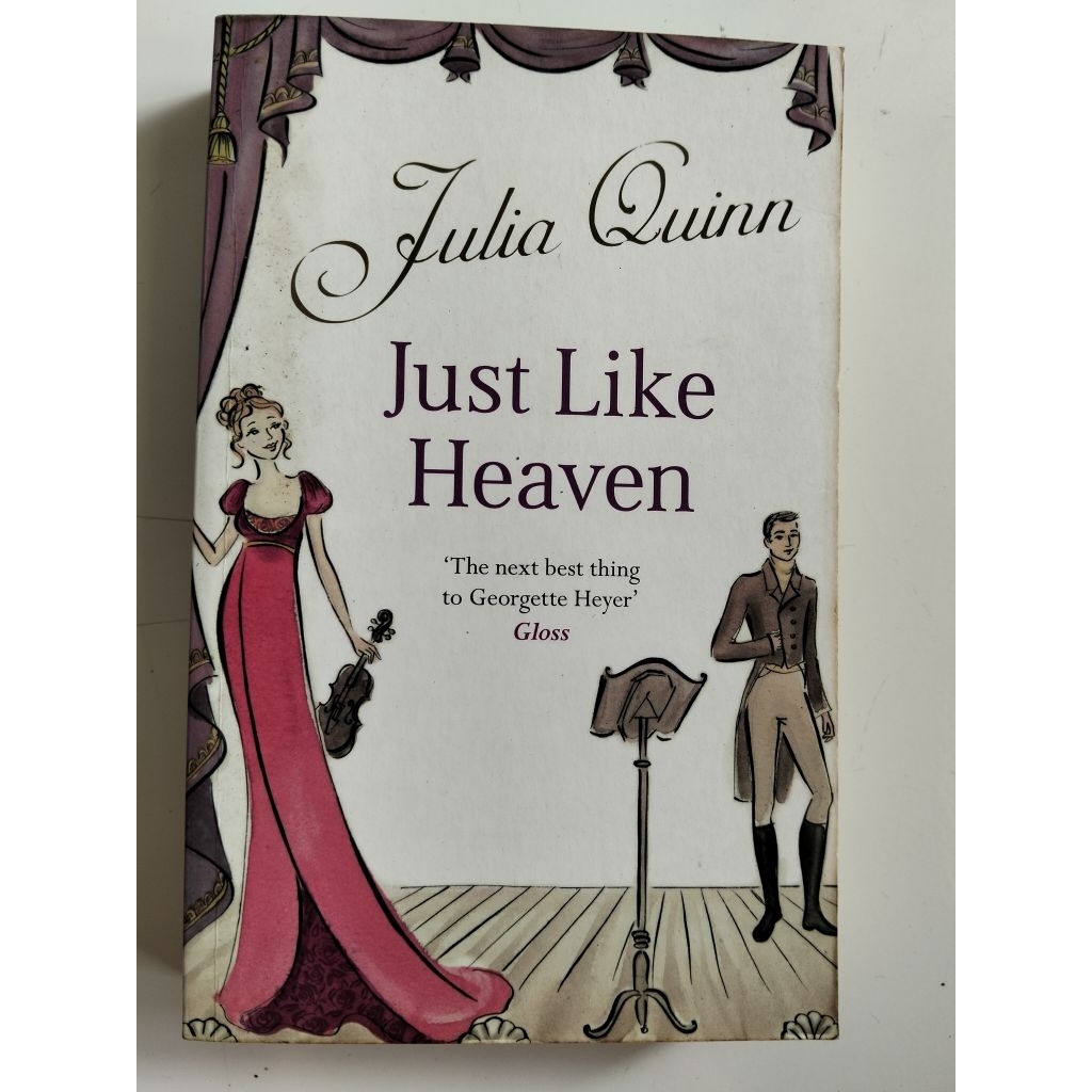 นวนิยายนําเข้ามือสอง Just Like Heaven โดย Julia Quinn