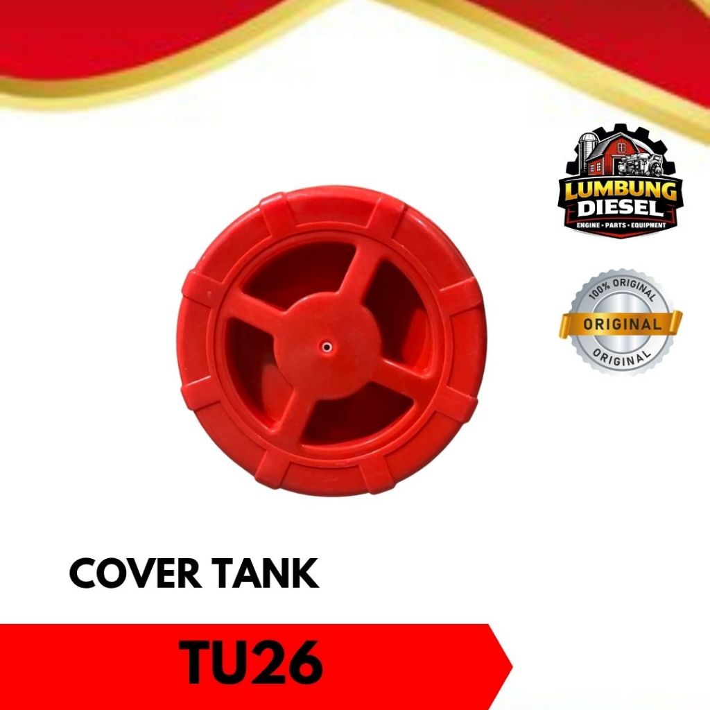 MESIN Original Red TU26 ฝาครอบถังพ่นยา / ฝาครอบถัง TU26 คุณภาพดี / ฝาครอบถังเครื่องยนต์ TU26 คุณภาพส