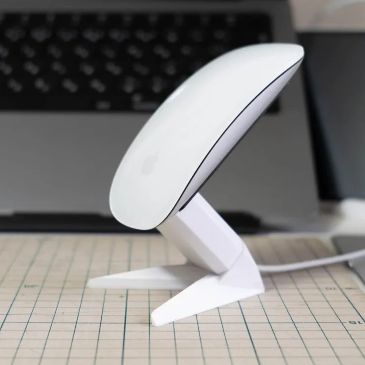 Apple Magic Mouse Charger Stand Holder แท่นชาร์จ Table Setup Mac Aesthetic CORDA
