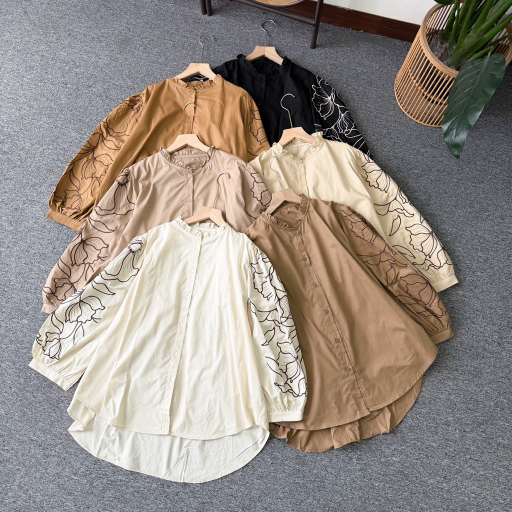 1711 PREMIUM EMBROIDERY BLOUSE