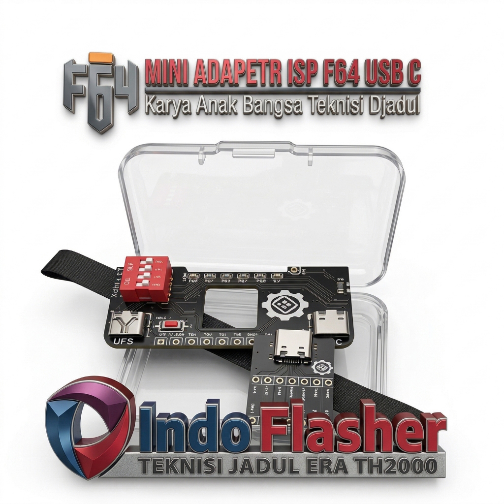 Mini ISP สําหรับ F64 - อะแดปเตอร์ขนาดเล็ก ISP F64 USB C - อะแดปเตอร์ซ็อกเก็ต F64 - ISP Box F64 - F64