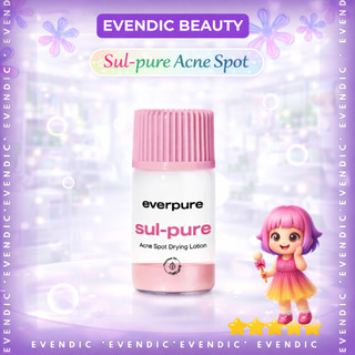 READY EVERPURE Sul-pure Acne Spot Drying Lotion - Obat Totol Mengeringkan Jerawat Dalam 1 Hari Dengan Sulfur & BHA