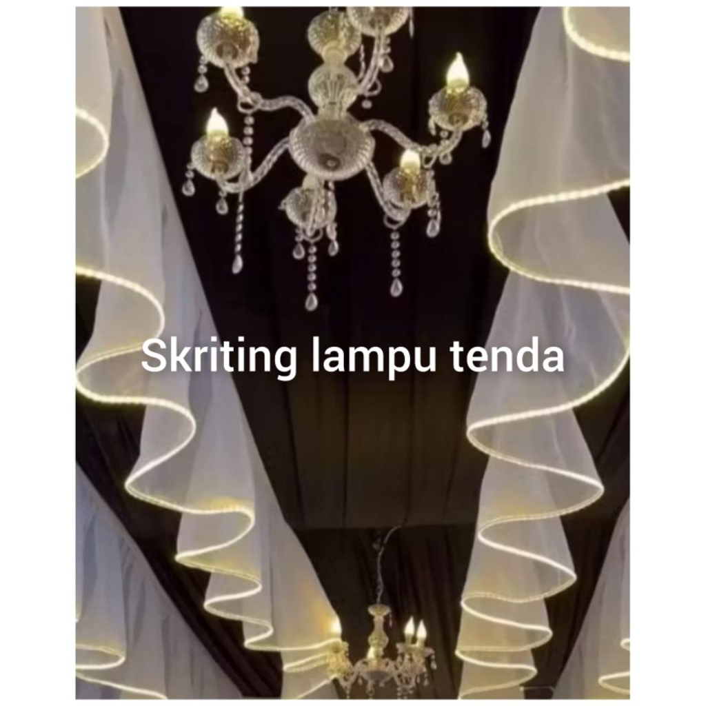 TENDA ไฟประดับผ้า Organza 6m ถึง 10m