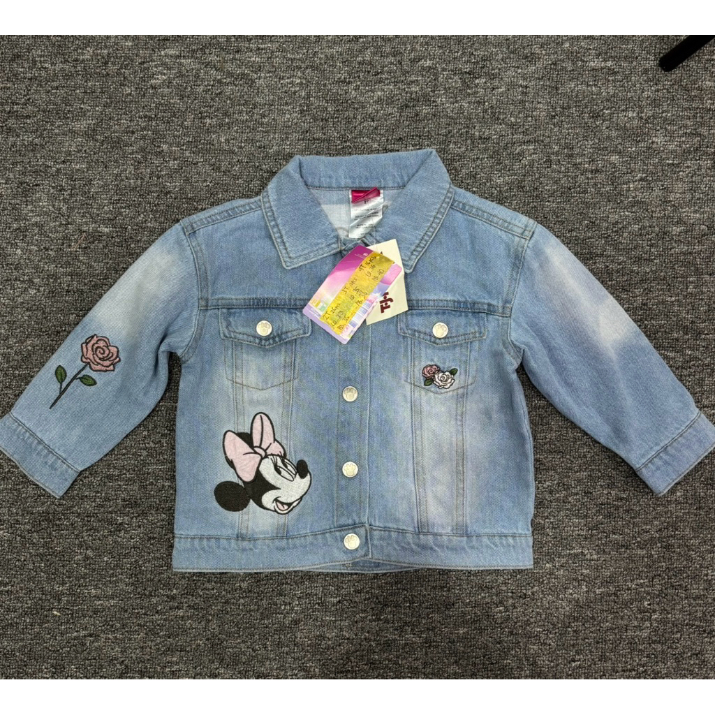 • BABYLURAIN • Disney Denim Jeans Minnie Jacket