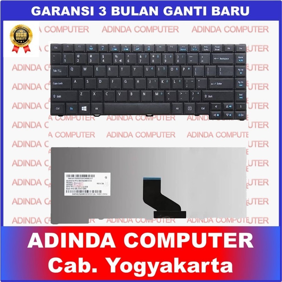 คีย์บอร์ด ACER TRAVELMATE TM4750 4740 4741 4745 4750G 4750Z