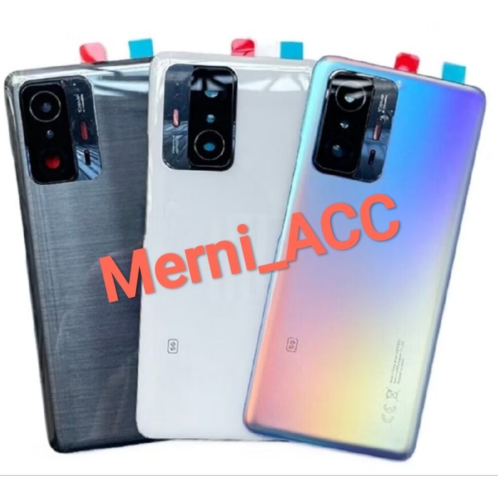 Backdor ฝาหลัง Xiaomi Mi 11T / Mi 11T Pro ฝาหลัง Cessing + โครงกระจกกล้อง