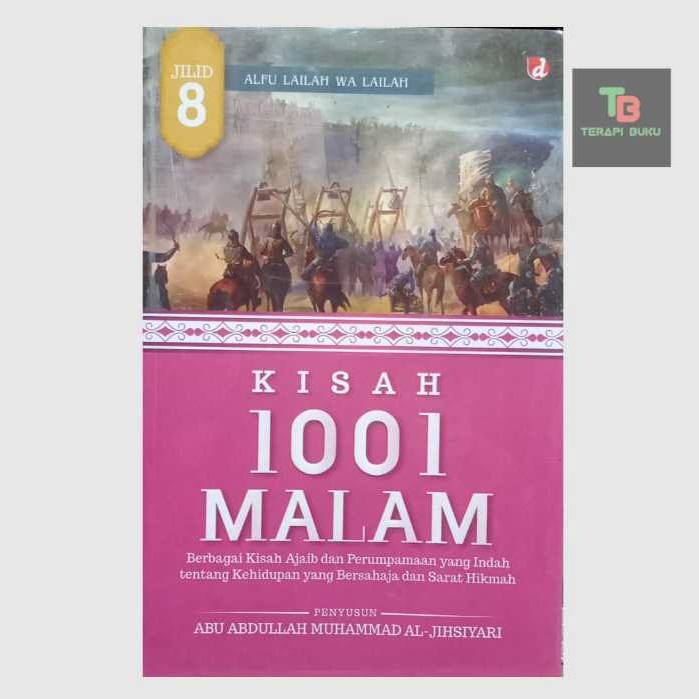 หนังสือนิทานราตรี 1001 เล่ม 8 - Abu Abdulah Muhammad al-Jihsiyari - Diva Press Terapibuku Original
