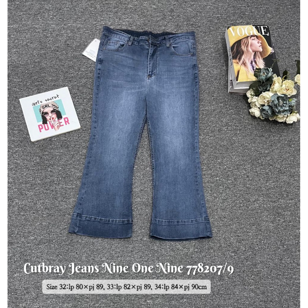 กางเกงยีนส์ Cutbray Nine One Nine 778207/9