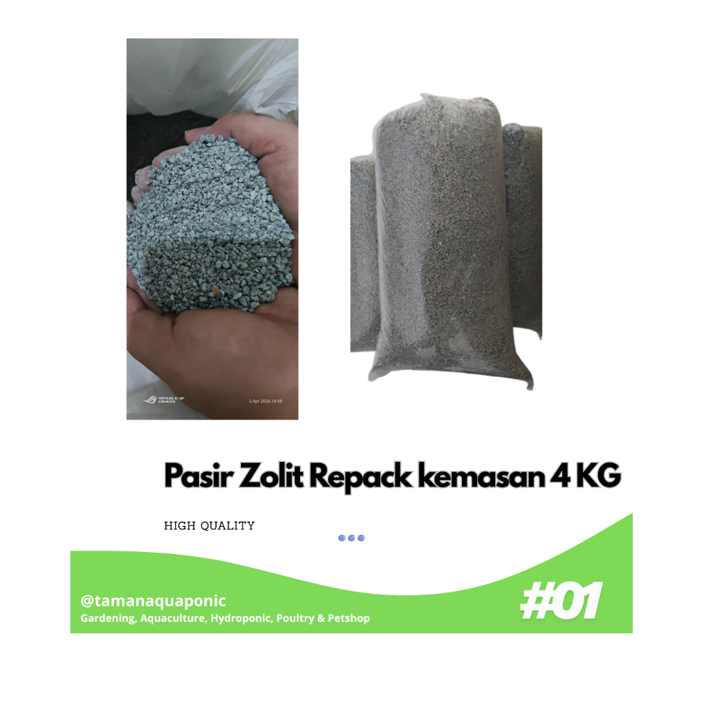 Zeolite Sand Repackaged