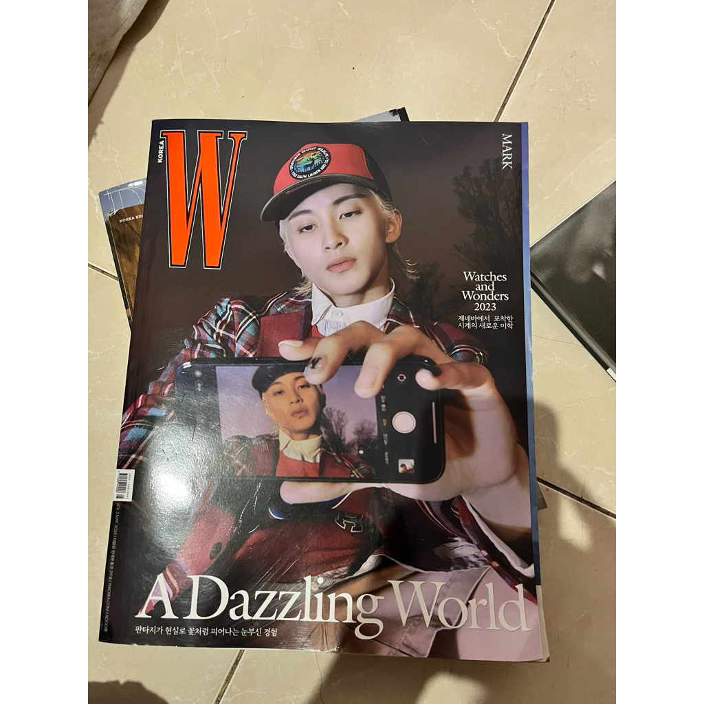 [UNSEALED] W Korea Magazine NCT Mark Cover