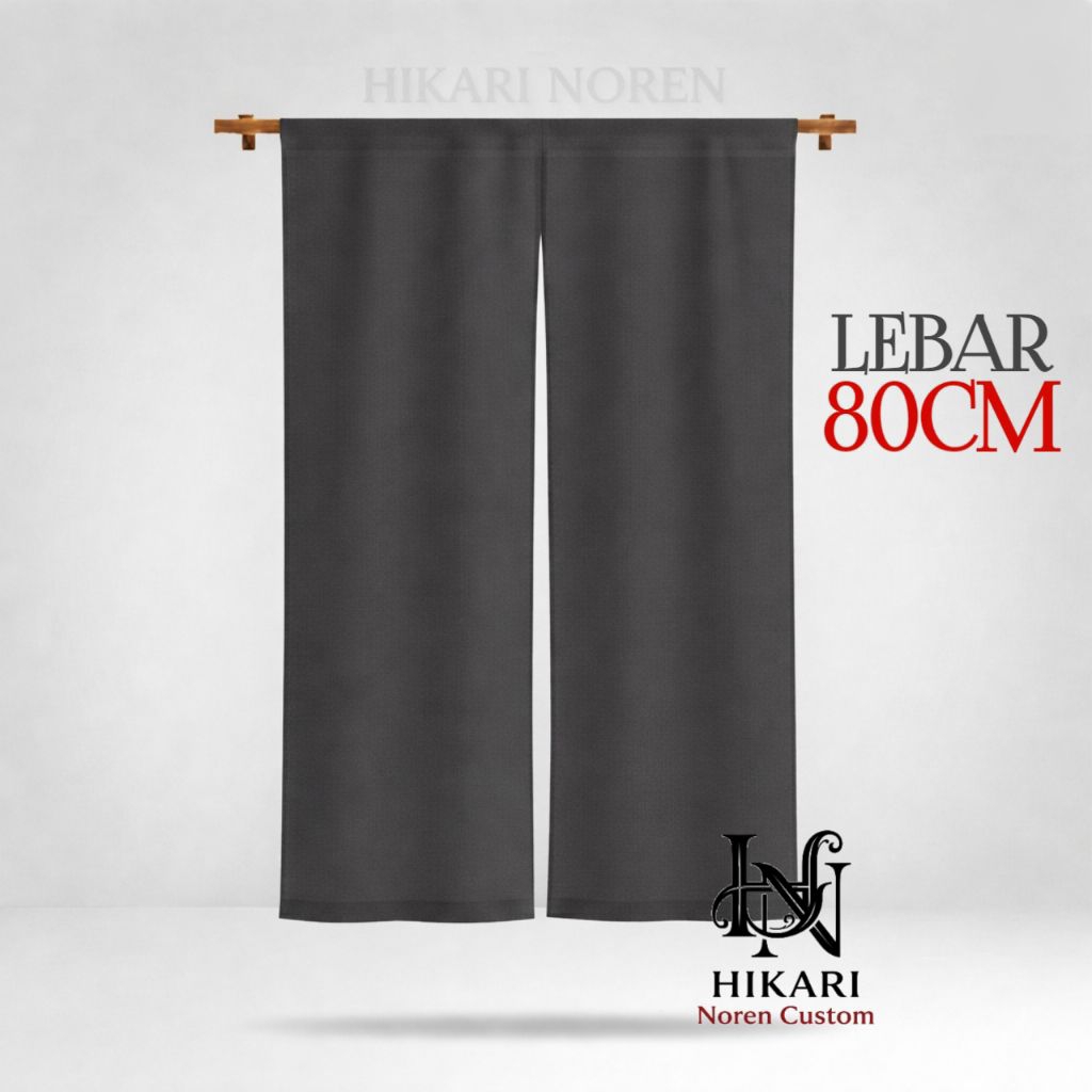 HIKARI HIKARI HIKARI | Noren Bedroom/Kitchen Divider Curtain Japan Curtain Material (POLYMICRO) Mini