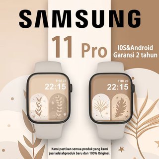 SUMSUNG SmartWatch  S11 Pro Max with 46MM HD AMOLED Display  Waterproof Bluetooth Call wireless charging Dan Ganti Wallpapper Jam wanita pria Heart Rate Monitor Smart Watch