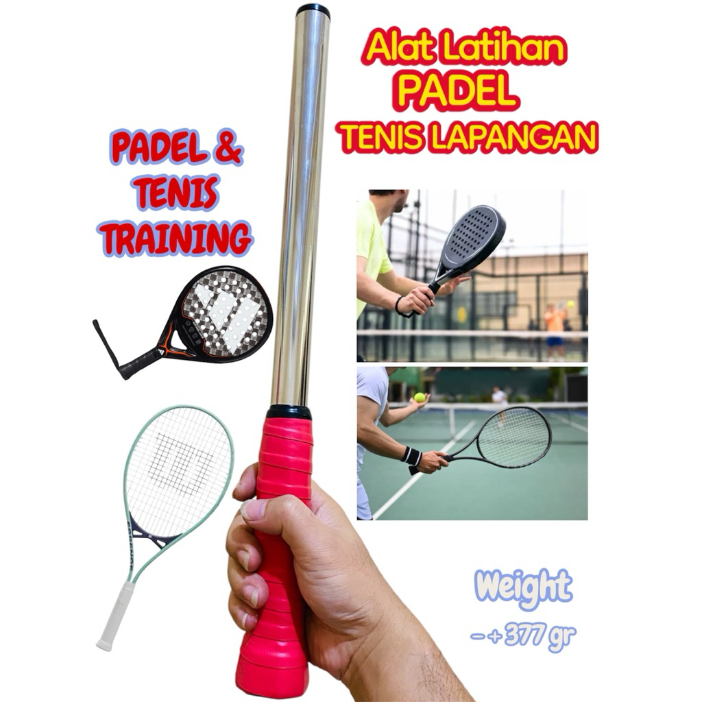 Tennis Padel Trainer Racket stick การฝึกอบรมตีเทนนิส Padel | Tennis Padel Trainer Mandiri อุปกรณ์กลา