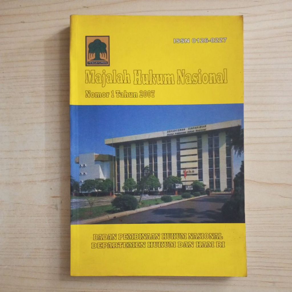 NATIONAL LAW MAGAZINE NUMBER 1 ปี 2007