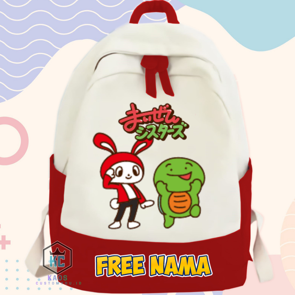Mikeyjj Maizen School Backpack ชื่อฟรี