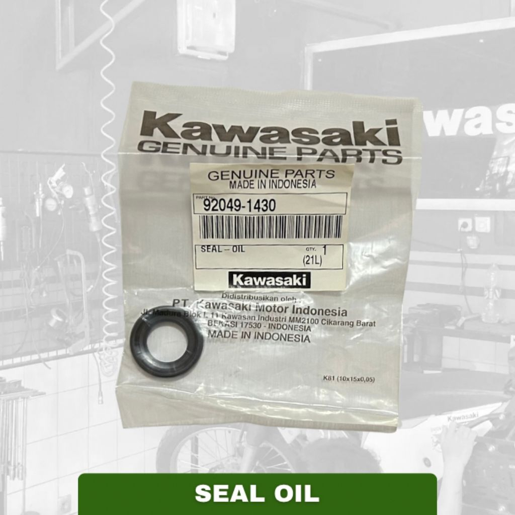 ซีลสตาร์ท Kaze Kick, KLX 150 - อะไหล่ Kawasaki ดั้งเดิม (92049-1430)