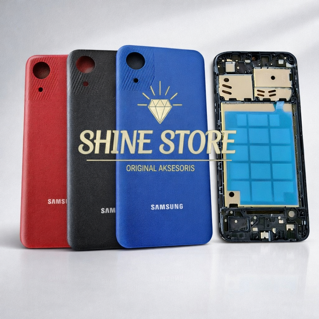 ปลอก Fullset HP Samsung A03 Core SM-A032F Backdoor + กรอบ LCD Bekdor Kesing ครบชุด – โปรปัง
