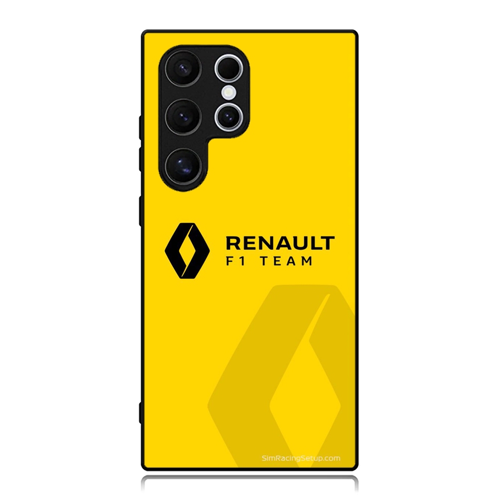 เคส Samsung S26 S25 S24 S23 S22 S21 S20 S10 S9 Ultra Plus Fe Edge Rubber Softcase Renault F1 Team