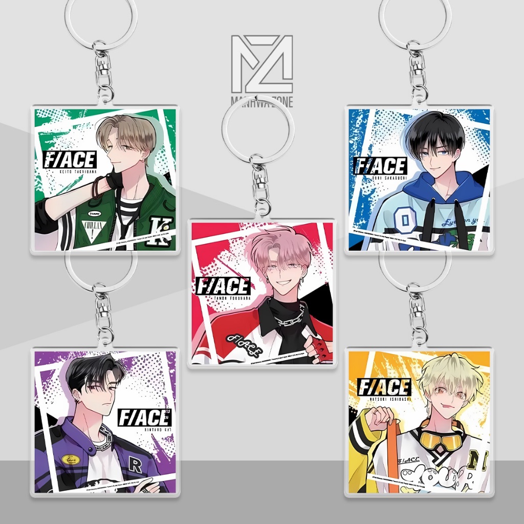 พวงกุญแจ GANTUNGAN ANIME TAMON Bside / พวงกุญแจอะคริลิค Tammon Bside