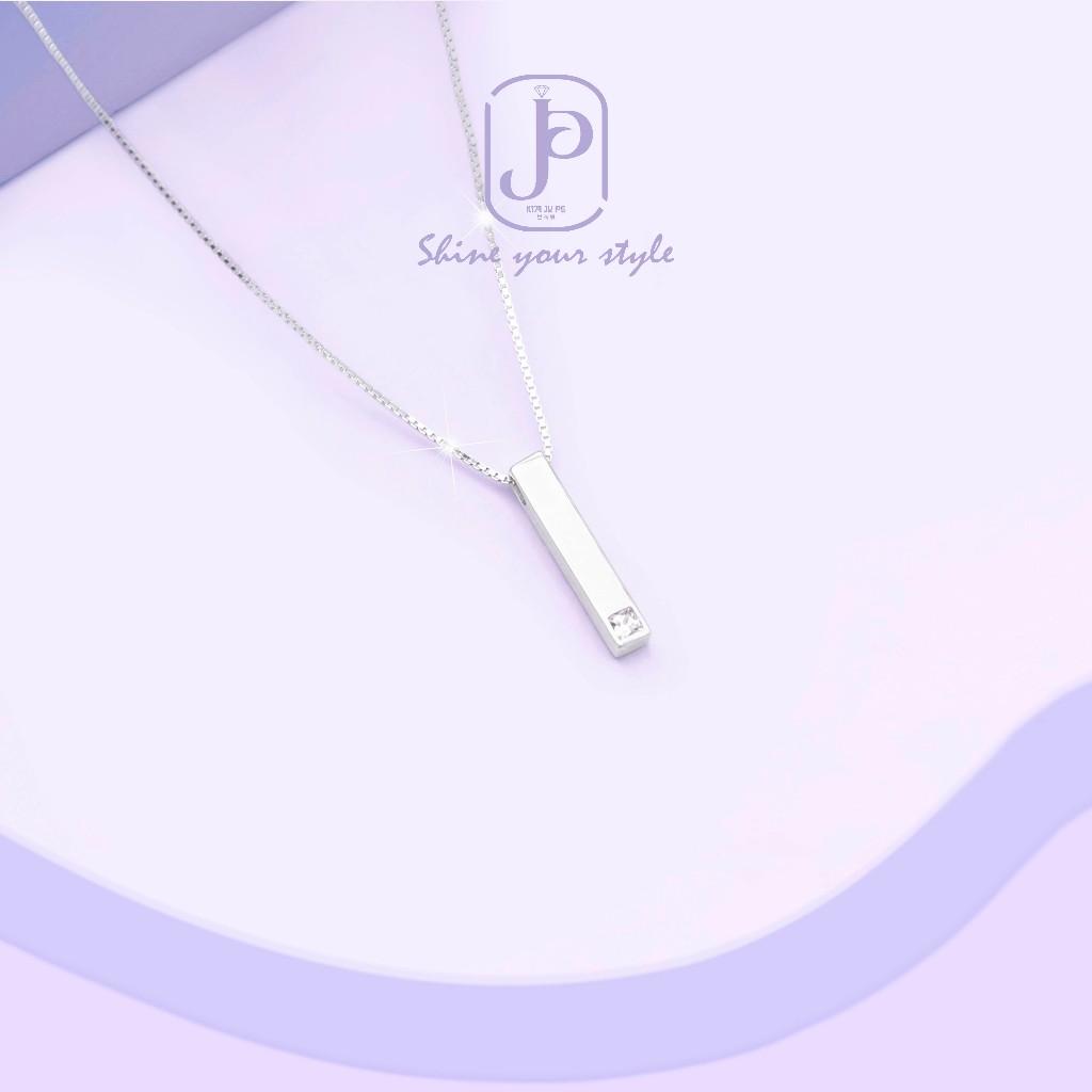 Kimupe - สร้อยคอผู้หญิง Silver925 List Stick Kls73